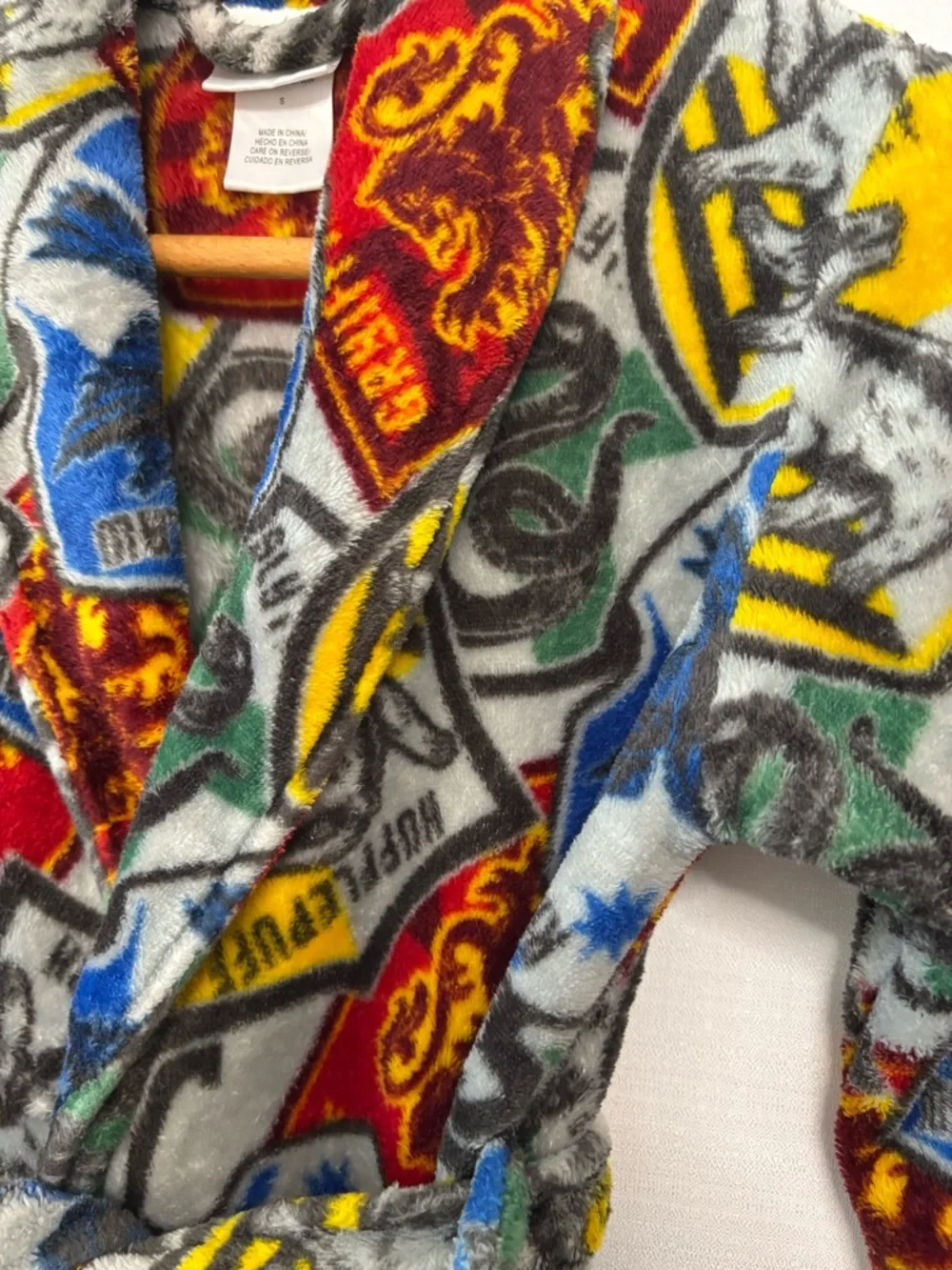 HARRY POTTER Kid’s Plush Robe Size Small